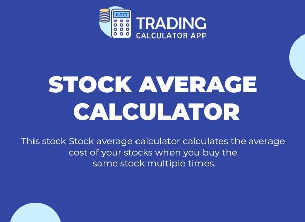 stock average calculator best average down calculator